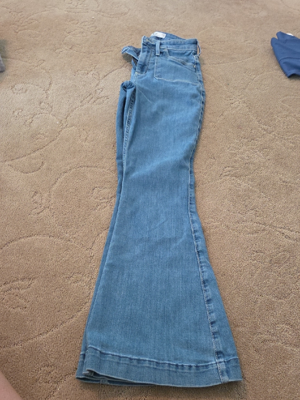 Hollister Light Blue Flare-Leg Jeans